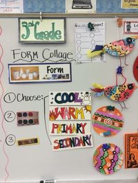 Jamestown Elementary Art Blog: Third Grade Collage Form Birds