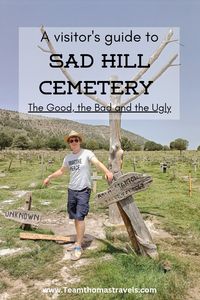 How to visit Sad Hill Cemetery, the iconic Spanish filming location from the Good, the Bad and the Ugly. A complete visitor's guide. #clinteastwood #spainitinerary Spanish roadtrip #visitspain.