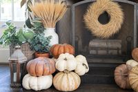 Fall Fireplace Decorating Tips - Sanctuary Home Decor