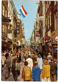 Kalverstraat Amsterdam, 1965