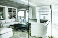 Elle Decoration August 2015 Lousie Galvin's Ibiza villa Designer: Ilse Crawford Photography: Michael Paul/Living Inside Undulating Terracotta ceiling