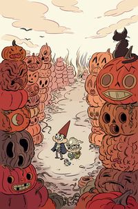 Over the Garden Wall art by Bob Flynn
