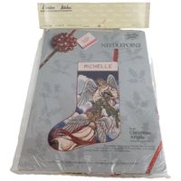 Vtg NEW Something Special Christmas Angels Michelle Needlepoint Kit 1989 12"x17" | eBay