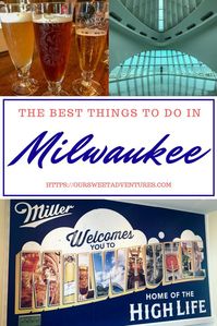 There are plenty of Milwaukee attractions to enjoy throughout the city. From brewery tours, eating cheese, an art museum, beaches, eating more cheese, walking the harbor and more – there are plenty of ways to spend the day in Milwaukee. #Wisconsin #Milwaukee #ThingsToDo