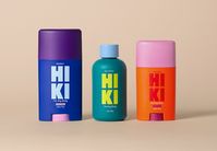 Hiki is a bold bodycare line for ‘everyday sweat needs’. It’s a deodorant line that goes beyond a deodorant or antiperspirant stick. As well as deodorants, there’s an anti-chafe stick, a talc-free body powder and compostable and biodegradable wipes. They’re all natural, vegan and free from artificial fragrance, in keeping with the trend for natural deodorants that’s been growing.
