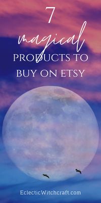 When you go shopping on Etsy, look for some of the witch products you can buy! Witch Etsy shops stock witch candles, healing crystals...