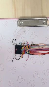 🦋 Karin 🦋 on Instagram: "Well I think my work here done for today 😌 #bracelets #bracelet #braceletbook #friendshipbracelets #friendshipbracelet #handmade #alphabracelet #alphabracelets #workinprogress #bookmark #bookmarks #handmadebookmark #handmadebookmarks #lion #colorful #knotted #knottedbookmark"