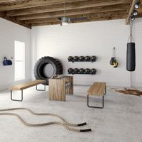 Our favorite spaces: The updated home gym - Hunter Fan Blog