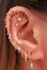 40 of the Most Creative Ear Curation Ideas – Impuria Ear Piercing Jewelry