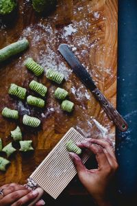 Arugula Gnocchi with Spicy Brown Butter Sauce | Playful Cooking