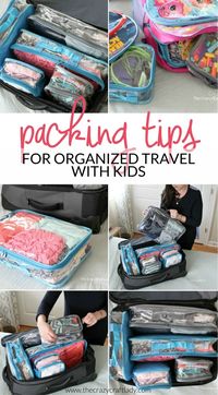 Come learn how to stay organized when traveling with kids. I'm sharing my favorite practical tips, tricks, and products for organized traveling and keeping all of the kids things tidy without losing your mind!