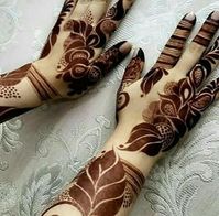 Mehndi Designs For Hand....