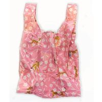 These reusable bag aren't just for the grocery store. They go everywhere and can haul almost everything. Features the same design as our Cheetahs bandana and scarf. - Carries 2-3 plastic grocery bags worth of stuff comfortably in hand or over your shoulder- Holds up to 50lbs- Folds into its own flat 5" × 5" pouch- Mea