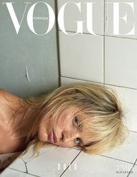 Karolina Kurkova on the cover October 2017 of Vogue Portugal
