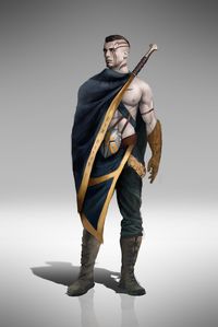ArtStation - Goliath Rogue D&D character concept, Alex Durazo