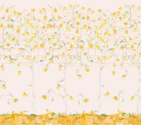 Lemon Tree Chinoiserie Wallpaper – Voutsa