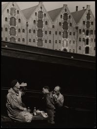 Shipyard, Prinseneiland, Amsterdam. Cas Oorthuys, 1957