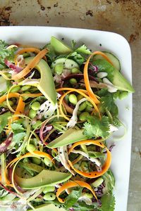Asian Chicken Salad with Honey Sesame Dressing