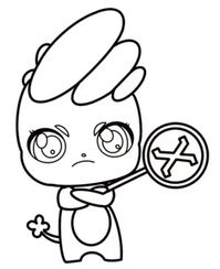 Coloring pages catch teepening nonoping