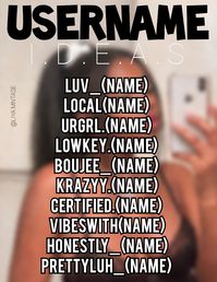 - Username ideas, baddie usernames, Instagram usernames, Instagram, baddie, cute username ideas