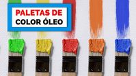 🎨 PALETAS DE COLORES para pintar en ÓLEO (rostros, paisajes o bodegones)...