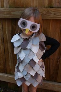 DIY Owl Costume #halloween2012