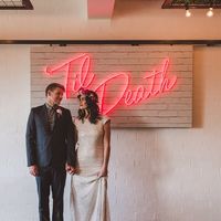 Love this cute + kitsch neon sign from sammy & lola!