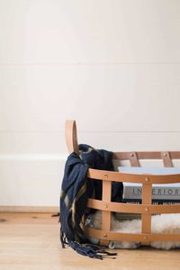 DIY Woven Leather Basket