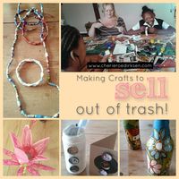 Click on the picture to take you to the blog. #cherieroedirksen #crafting #craft #upcycledcraft #recycling #creativeideas