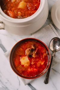 Shanghai-Style Red Vegetable Soup (罗宋汤 - Luo Song Tang)