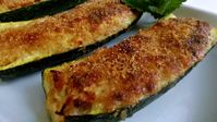 Le zucchiene ripene al forno sono un piatto smplice e gustoso