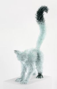Glass shard animal sculptures by Marta Klonowska
