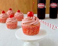 Cheerwine Cupcakes by Kitchen Gidget