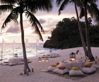 dining in the sand beach restaurant