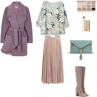 soft summer colortype by olga-kim-b on Polyvore featuring moda, MANGO, A.L.C., Loro Piana, Mellow World, Too Faced Cosmetics and Stila