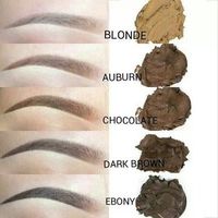 maquillage sourcils selon couleur de cheveux