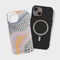 Pastel Abstract MagSafe Phone Case For iPhone 13, iPhone 13 Mini, iPhone 13 Pro & iPhone 13 Pro Max Cover With Built In Magnet