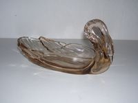 Glasschale Schwan von stoff-teilchen auf DaWanda.com