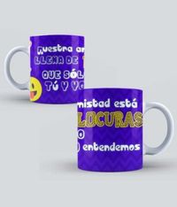 Mug de Emojis LOCURAS