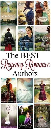 If you love to read Historical Fiction look no further than this Top Regency Romance Authors List! A collection of the best Clean Romance Authors to find a plethora of books to fill the hours!