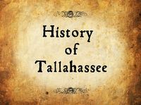 History of Tallahassee, Florida