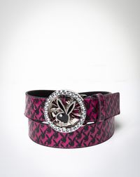 Playboy Bunny Head Belt with Spinner Buckle $19.99