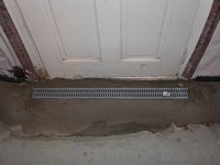 Installing Basement Entry Drain