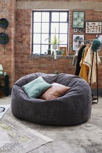 Upgrade your lounging experience with a love seat bean bag by icon. With space for two to cuddle up or one to spread out, this super-soft corduroy beanbag is the ideal addition to your living space. *Online return only. This item cannot be returned in-store.Please note furniture items currently cannot be shipped to Northern Ireland or The Republic of Ireland. Delivery of large furniture items may take 1-2 weeks and are therefore not eligible for Next Day Delivery.*Content + Care 100% Polyester S