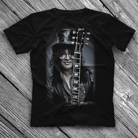 Slash Black Unisex T-Shirt - Tees - Shirts #slash #shirt #tshirt #apparel #clothing #tees #teeshirtss