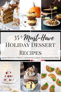 Impress friends and family with these must-have holiday dessert recipes. Perfect for Thanksgiving or Christmas, these ideas are simple and easy. With recipes like chocolate bark, shortbread cookies, and crockpot sticky toffee pudding, there is a dessert everyone will love! #ijustmakesandwiches #fromscratch #gourmet #holidaydesserts #dessertrecipes #holidayrecipes via @ijustmakesandwi