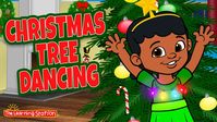 Christmas Tree Dancing🎄 Christmas Music for Kids 🎄 Merry Xmas Songs by The Learning Station