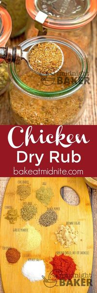 Give all your chicken dishes excellent flavor with this dry rub.