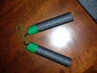 Foam Numchucks Great for Teenage Muntant Ninja Turtle Party Favors.