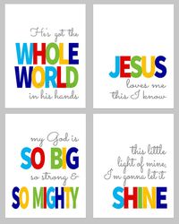 Sunday School Songs Wall Art